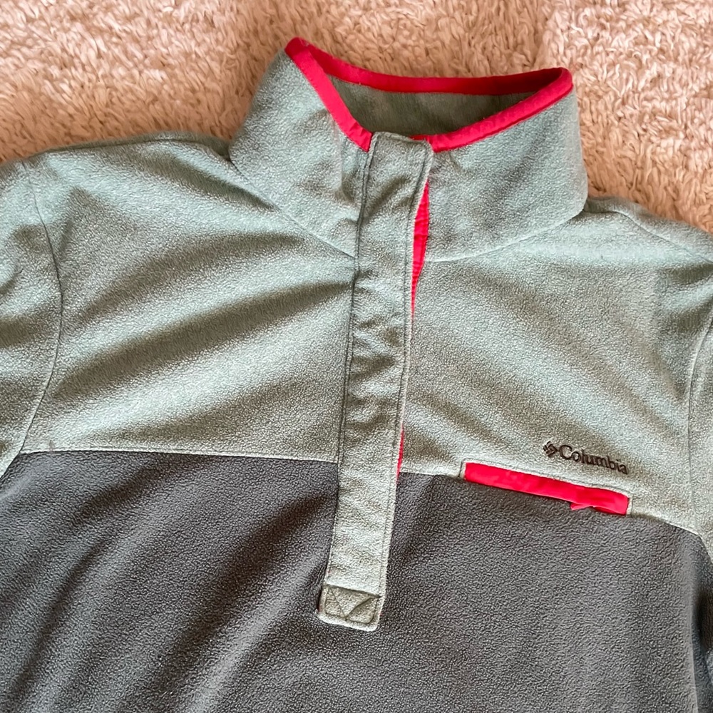 Columbia quarter button up sweater - Picture 3 of 4